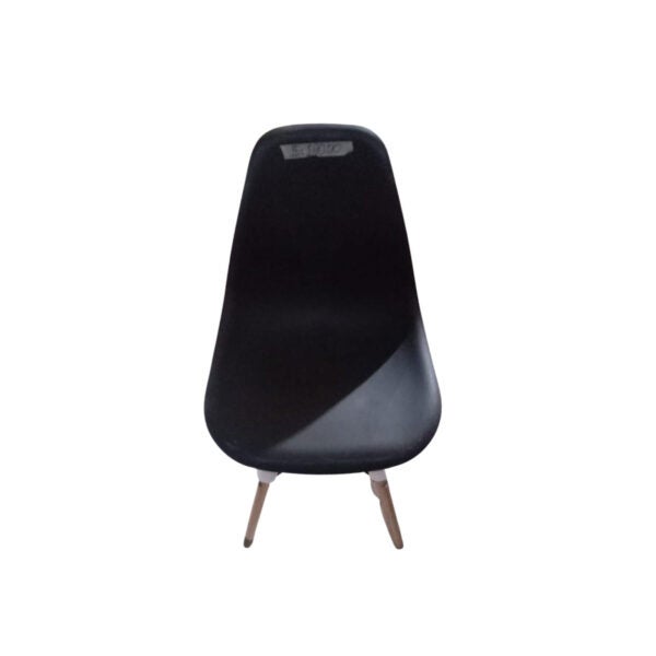 Cadeira para sala de espera preta